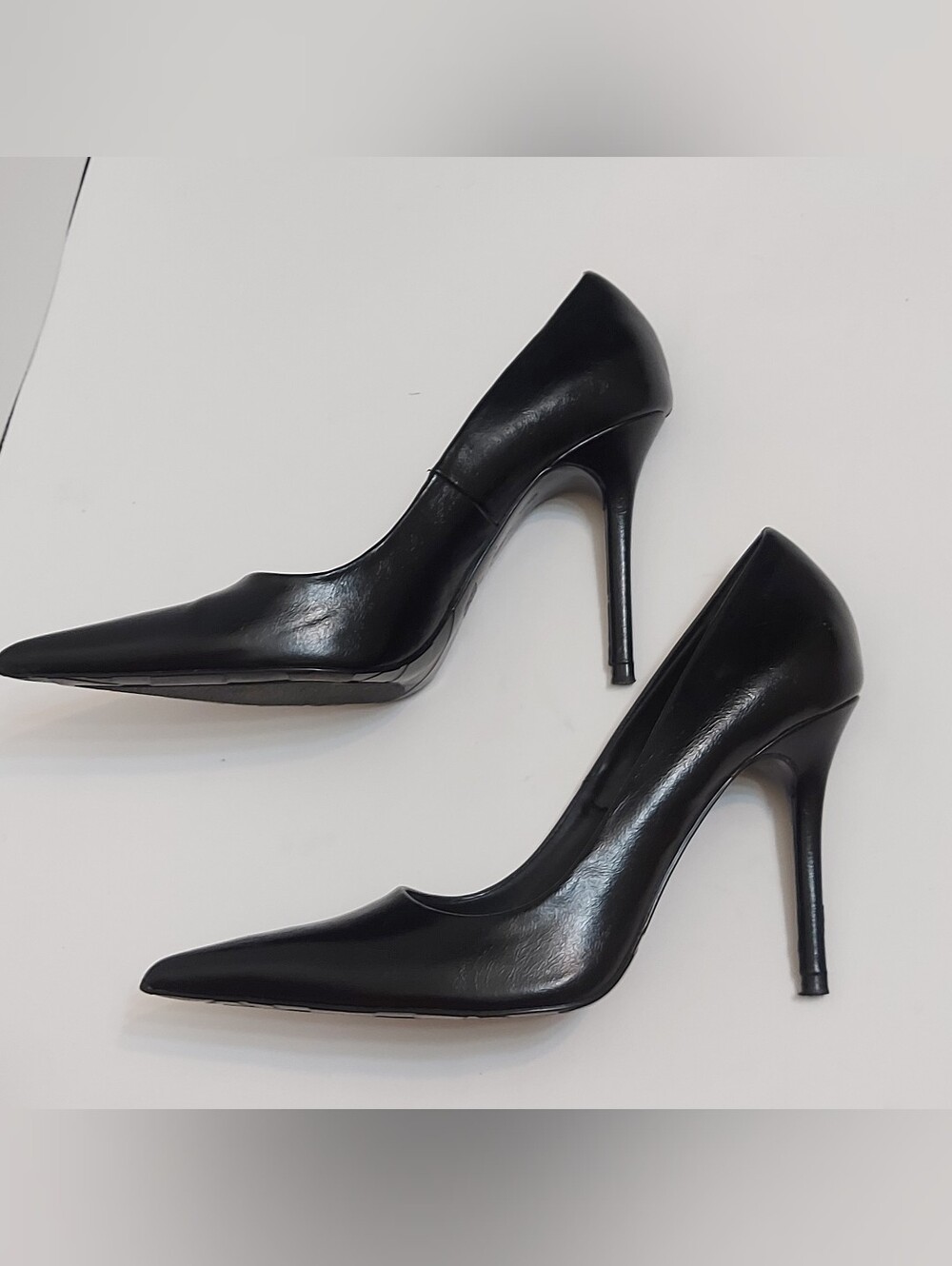 Zara Black Pointed Stiletto Pumps